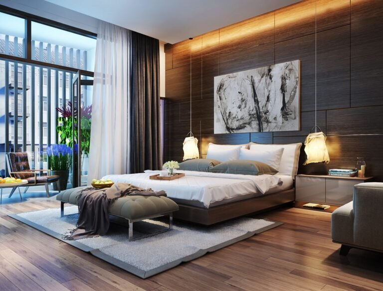 1_The-Wooden-Rhapsody-Modern-Bedroom-Interior-Design